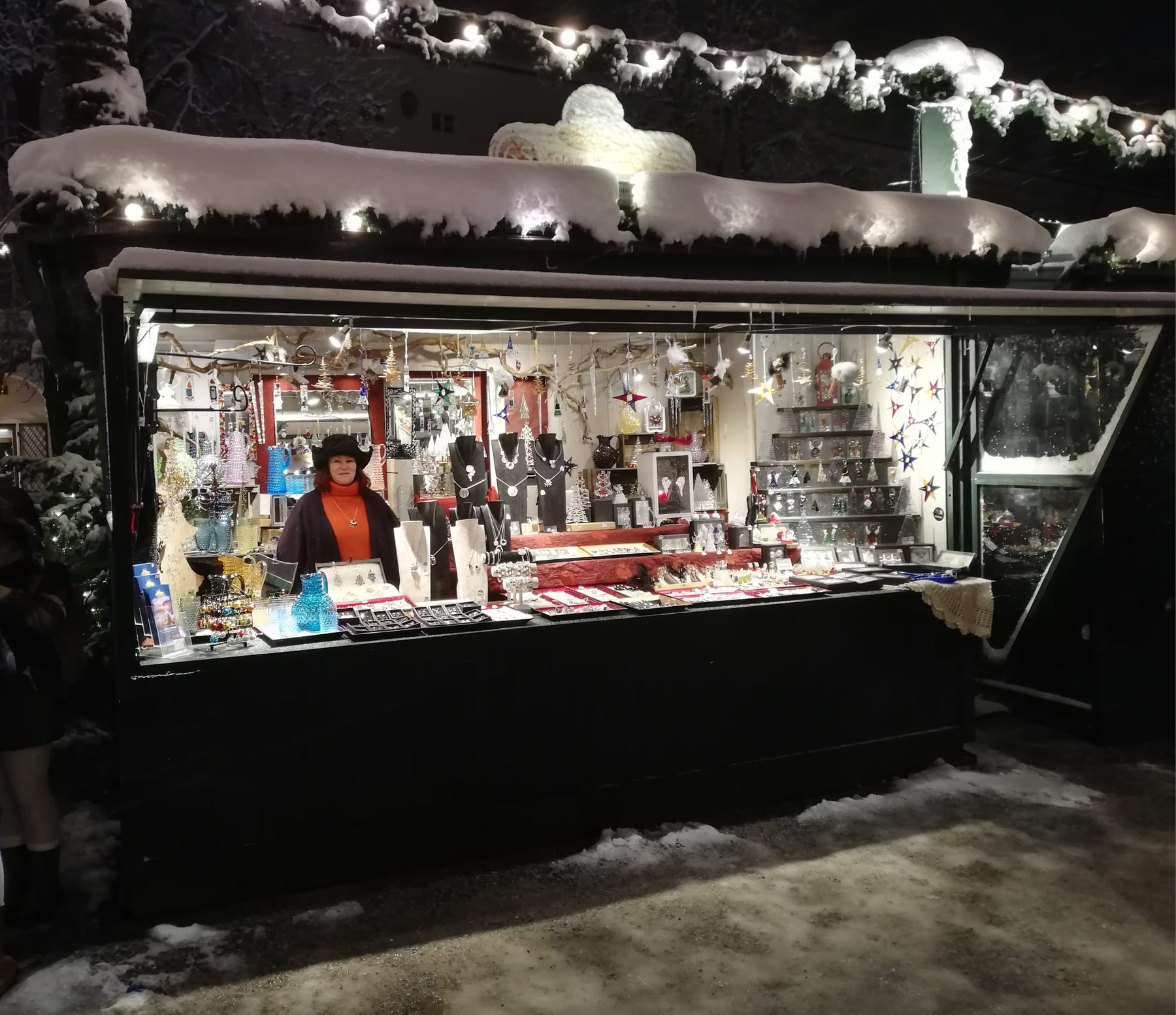 Glasatelier am Salzburger Christkindlmarkt